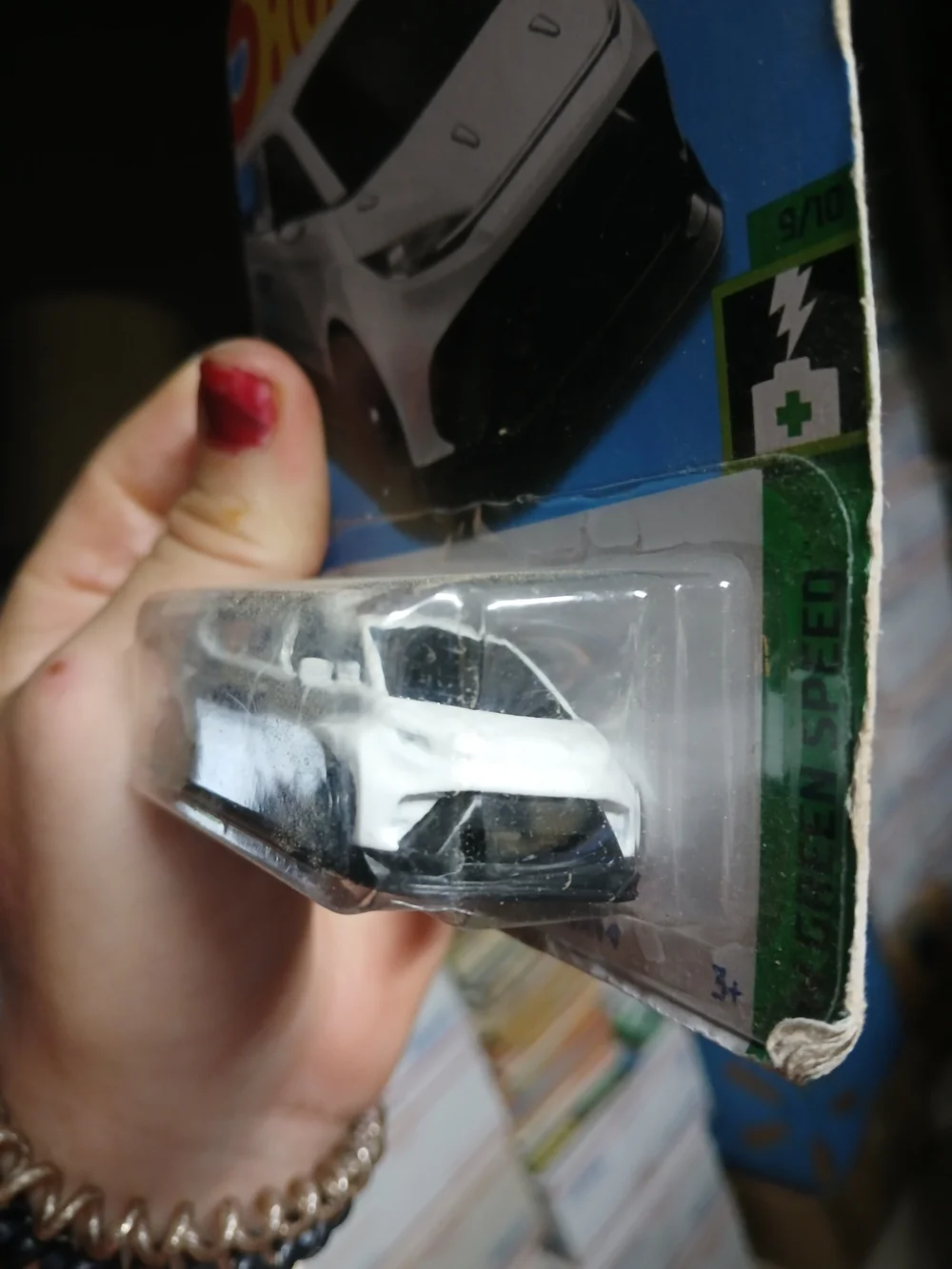 2024 Hot Wheels Ford Performance Supervan 4 in white from the HW Green Speed ser